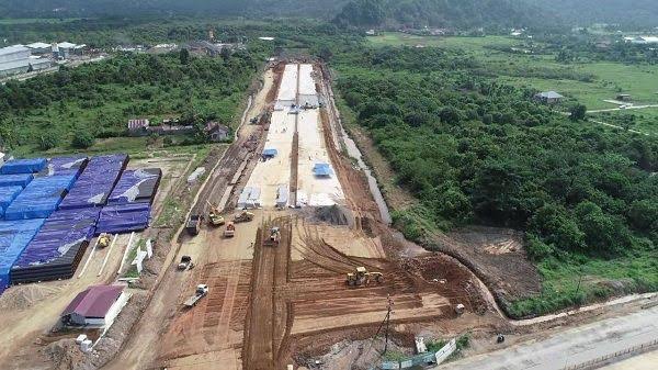 Ditargetkan Rampung Akhir 2021, Progres Pembangunan Konstruksi Tol Pekanbaru - Bangkinang Sudah 71%