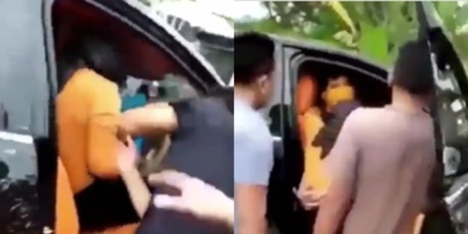 Waduh! Anggota DPRD Digerebek Istri saat Selingkuh di Mobil, Wanitanya Ditelanjangi