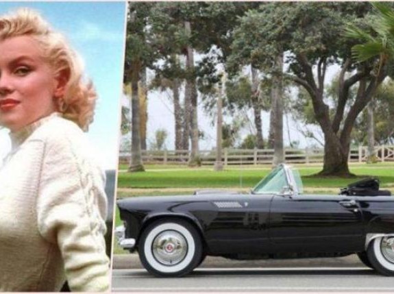 Kisah Ford Thunderbird 1956, Mobil Pengantin Milik Marlyn Monroe