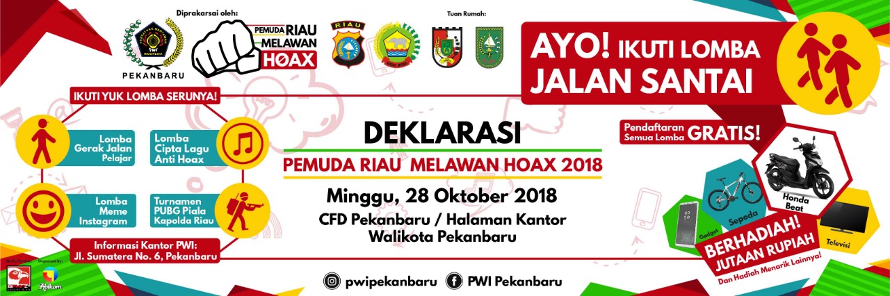 Gerak Jalan Santai PMRH Akan Bertabur Hadiah, Ramaikan! 