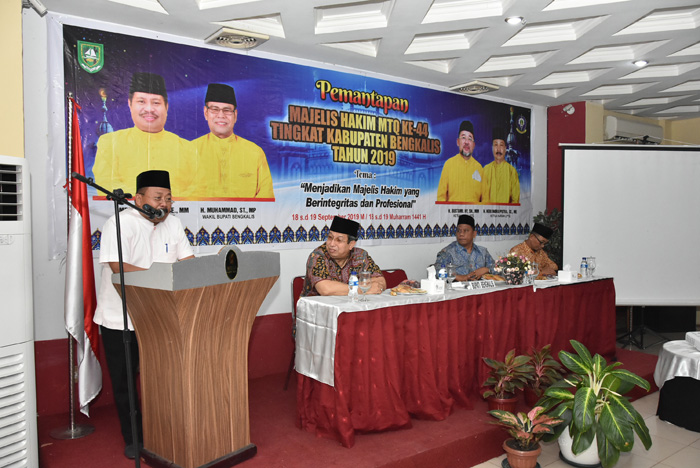Proses Penilaian MTQ ke-44 Kabupaten Bengkalis Bakal Berbasis Elektronik