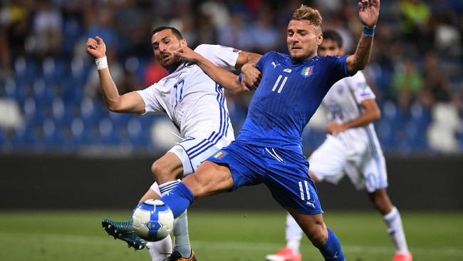 Italia Menang Tipis atas Israel