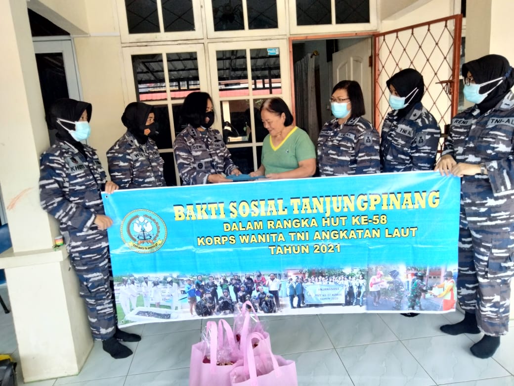 Gabungan Kowal Tanjungpinang Sambangi Purnawirawan Bintara Angkatan Pertama Kowal