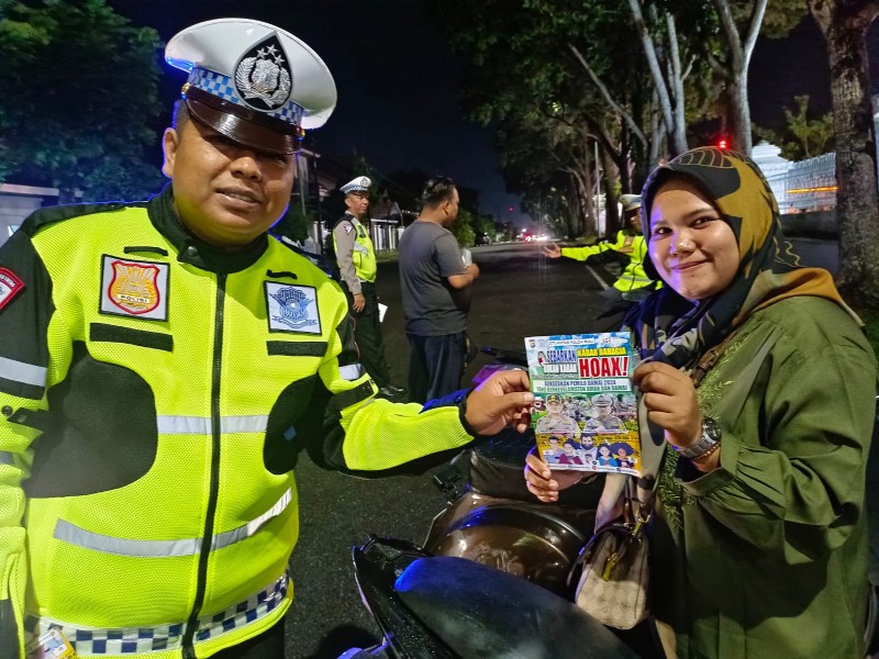 Cara Jitu Kasat PJR Ditlantas  Polda Riau Sukseskan Pemilu 2024 Bersama Club Motor di Pekanbaru.