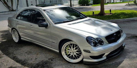 Mercedes W203 by Youtube Tuning Cars WOW