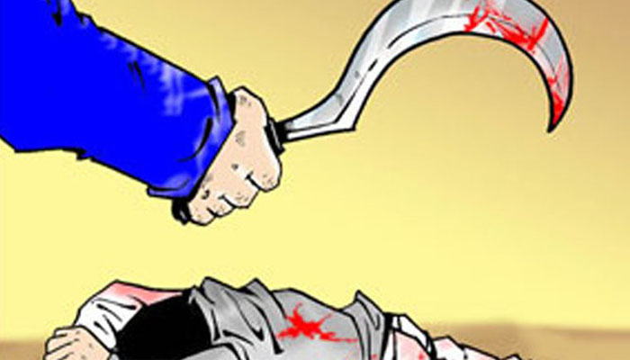 Dimarahi, Anak Bacok Kepala Ayahnya