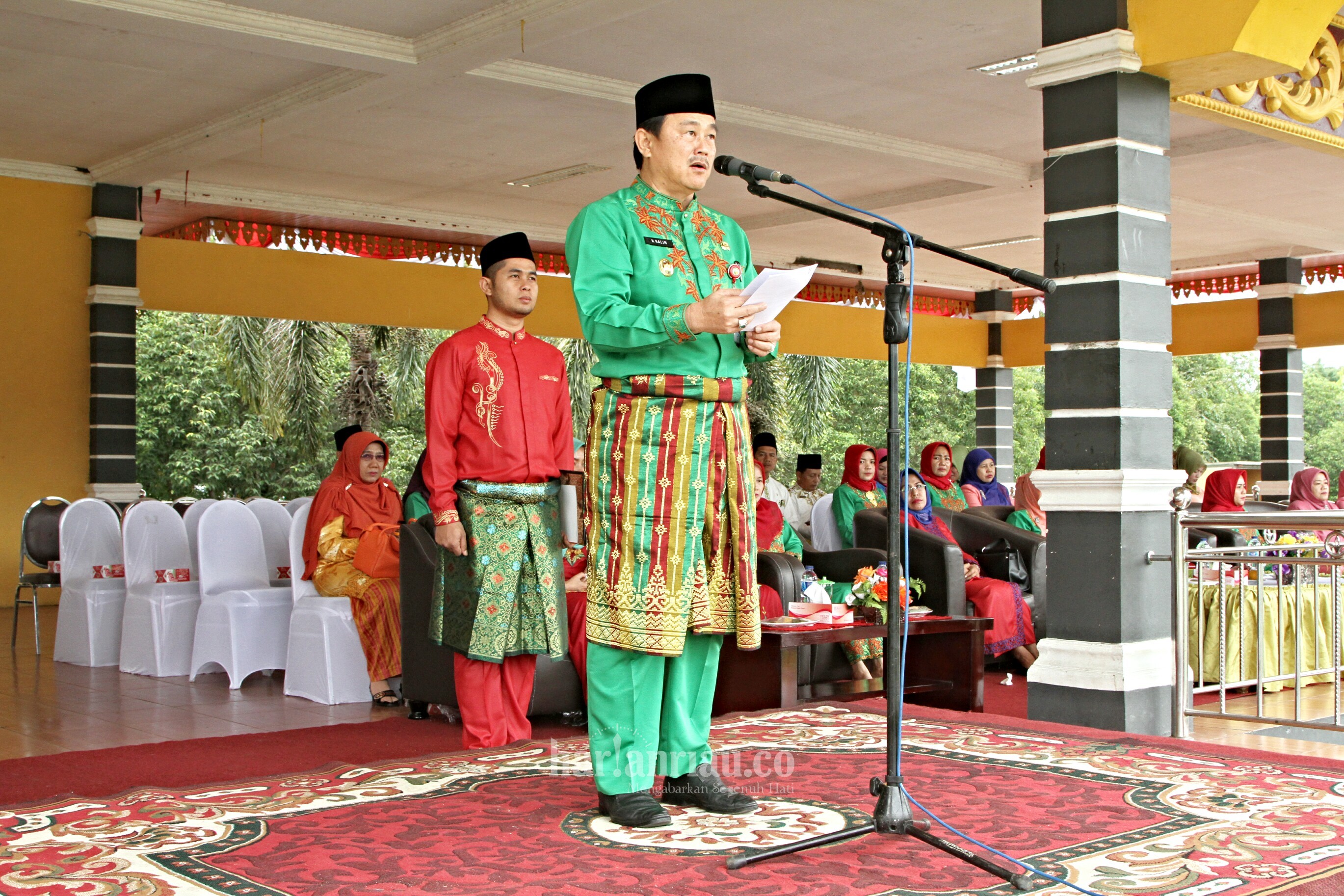 Wabup Irup Peringatan HUT Provinsi Riau ke 60