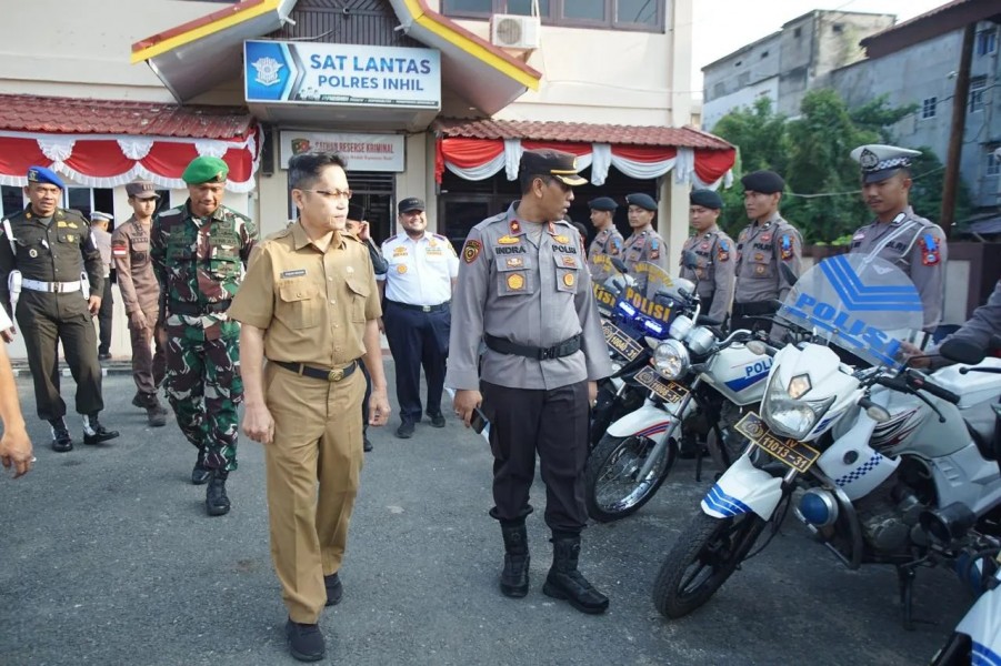 Apel Gelar Pasukan Operasi Patuh Lancang Kuning 2024: Meningkatkan Kesadaran Berlalu Lintas Menuju Indonesia Emas