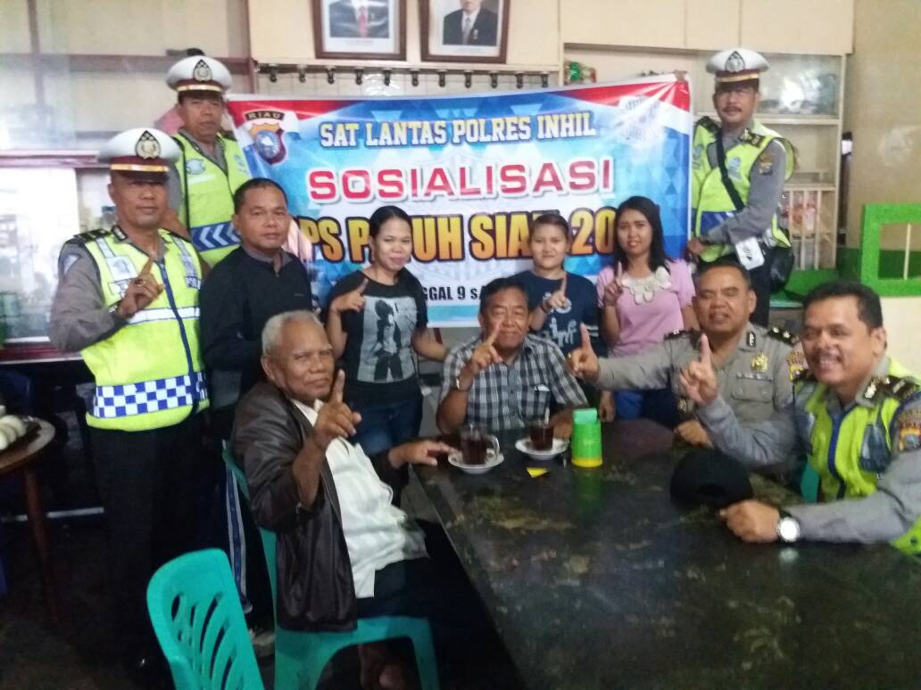 Polres Inhil Laksanakan Sosialisasi Operasi Patuh Siak 2017