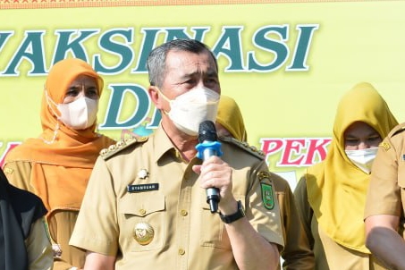 Tunggu Instruksi Pusat, Gubri Syamsuar Berharap PPKM di Riau Masuk Level 1