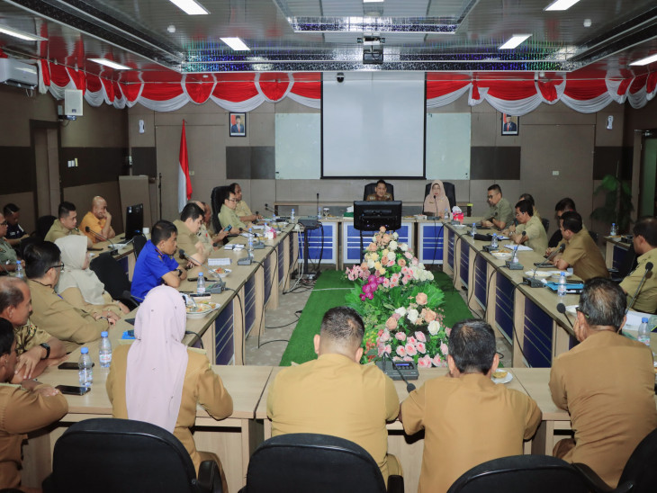 Wakili Pj Bupati Kampar, Kaban Kesbangpol Mahadi Pimpin Rapat Lanjutan Permasalahan PT. Ciliandra Perkasa