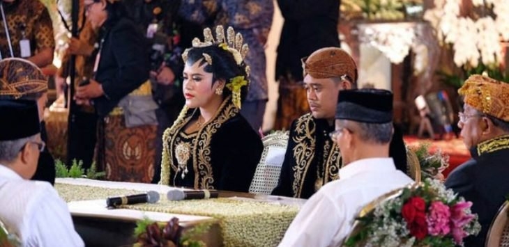SAH! Tatapan Tajam dan Sekali Nafas, Bobby Nasution Resmi Jadi Suami Kahiyang