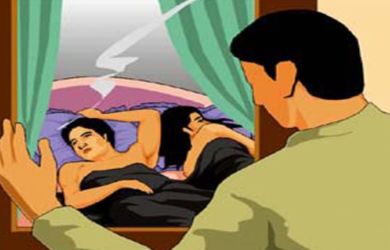 Ketahuan Wik Wik Wik di Kamar Mandi Sama Teman Sendiri, Suami Bacok Istri