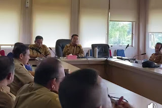 Hadapi ancaman Banjir, Bupati Zukri Pimpin Rapat Bersama BWS Sumatera III