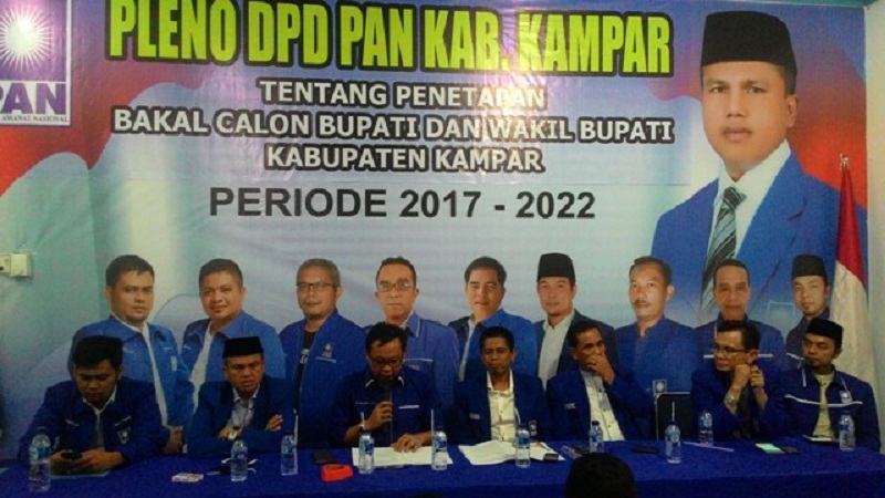 PAN Kampar Layangkan 5 Nama ke DPP untuk Calon Bupati