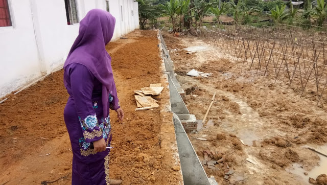 Proyek Turap di Puskesmas Bortrem Tak Berplank, Kapus Angkat Bicara