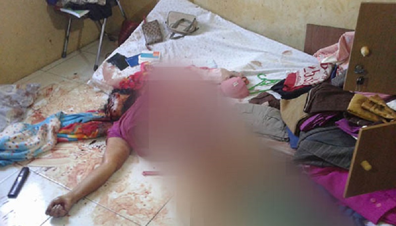Ditikam di Wajah, Perut dan Paha, Murni Tewas Bersimbah Darah Telentang Dalam Kamar