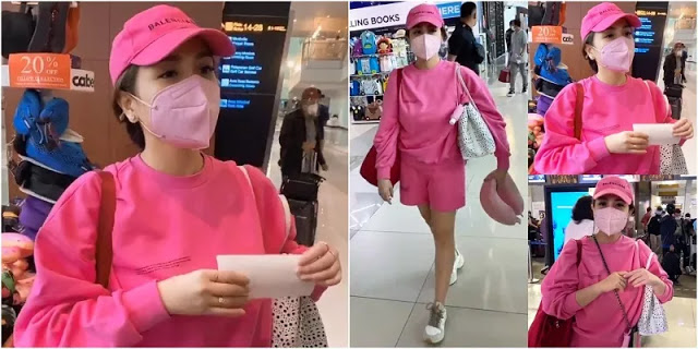 WOW, Total Outfit Pink Nagita Slavina Nyaris Rp70 Juta