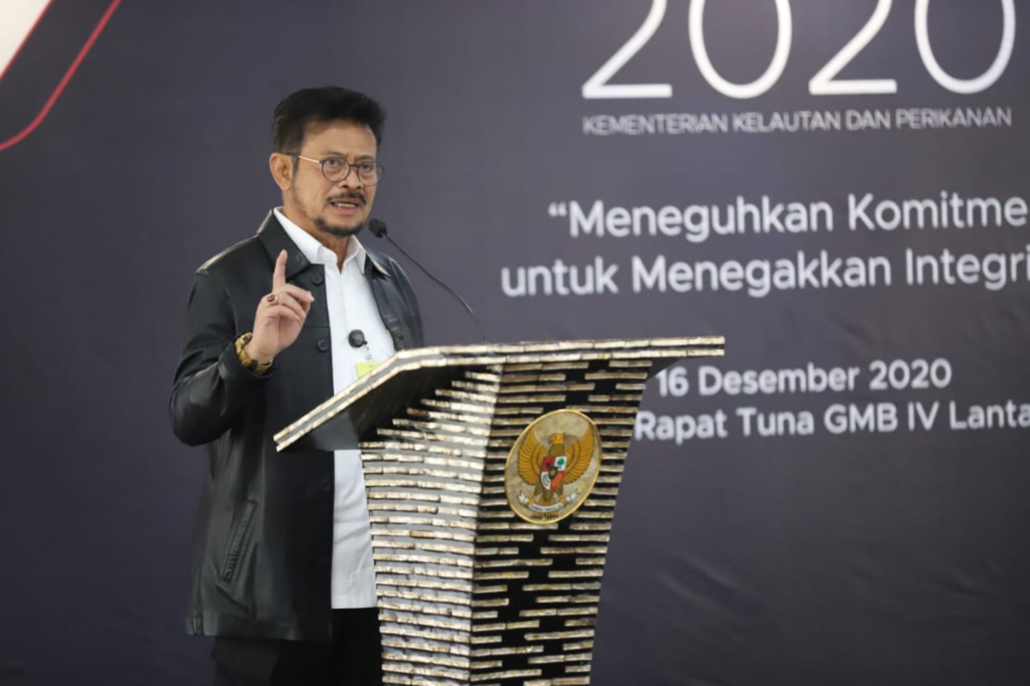 Menteri Syahrul Ajak KKP Bangkit di Peringatan Hari Anti Korupsi