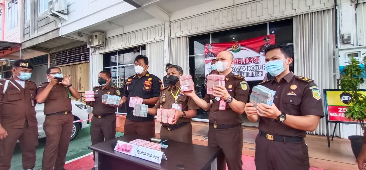 Kejari Bintan Kembali Sita Uang Rp700 Juta dari Kasus Korupsi BUMD Bintan, Sudah Rp905 Juta Diselamatkan