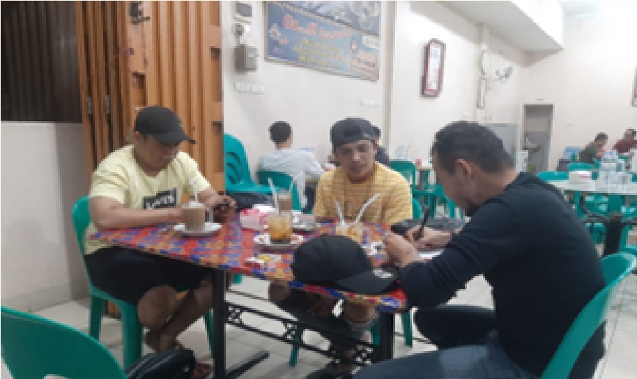 Sat Intelkam Polres Inhil Bersama Kurir Deliveri Tembilahan Berkolaborasi dalam Rangka Antisipasi Aksi Kejahatan