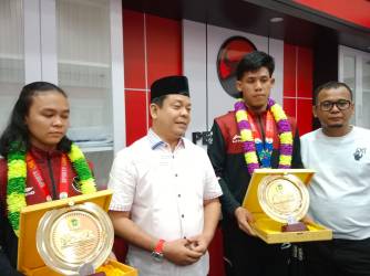 DPRD Riau Undang Dua Peraih Medali SEA Games Kamboja