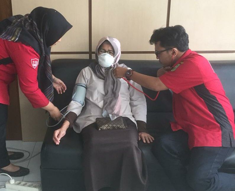 44 Pasien Telah Berobat di Posko Kabut Asap Dinkes Riau