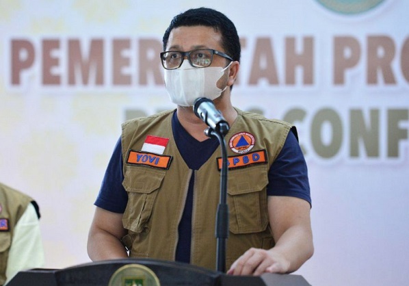 Bertambah 583 Kasus, Ini Sebaran Covid-19 di 12 Kabupaten Kota di Riau