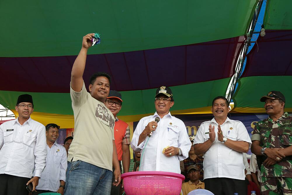 Reteh Cup, Aris Dapat Sepeda Motor