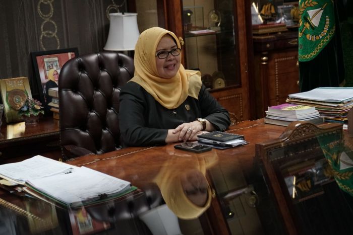 Septina 'Enggan' Komen Peluang Kembali Jadi Ketua DPRD Riau 2019-2024
