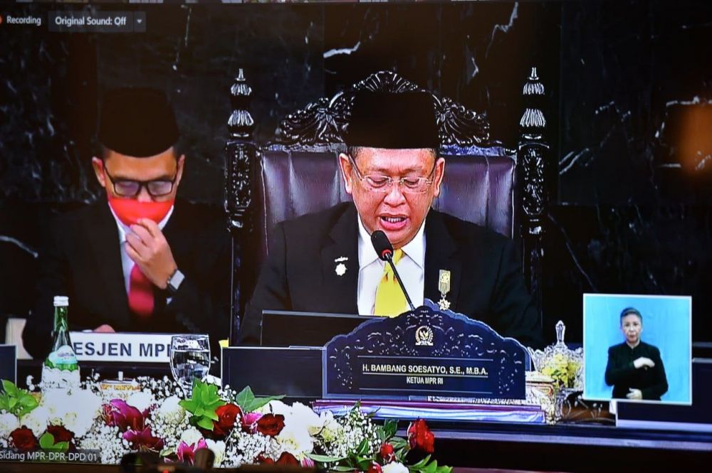 Ketua MPR RI Ajak Masyarakat Indonesia Bangun Kekuatan Bersama di Tengah Pandemi