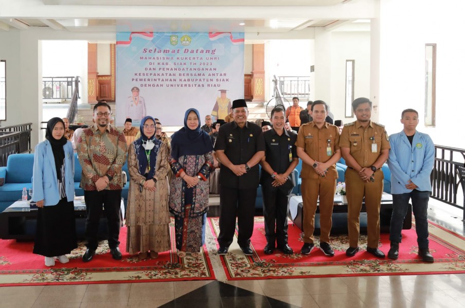 1.299 Mahasiswa Universitas Riau Kukerta di Kabupaten Siak