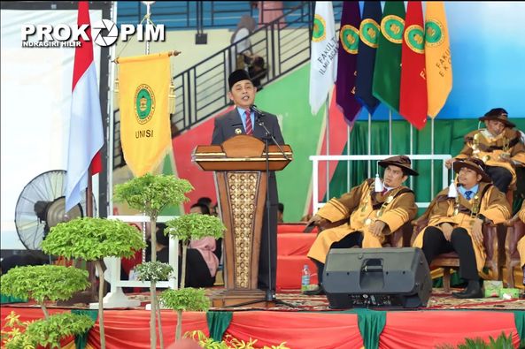 PJ Bupati Inhil Herman Hadiri Wisuda Ke-16 Universitas Islam Indragiri