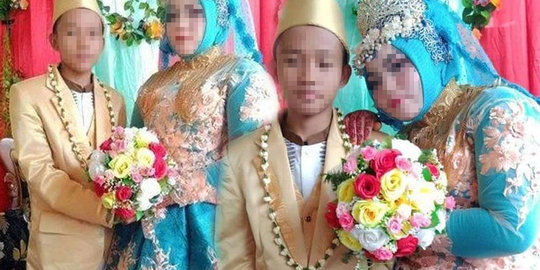 Bocah 14 Tahun Nikahi Gadis 20 Tahun, Netizen Langsung Heboh