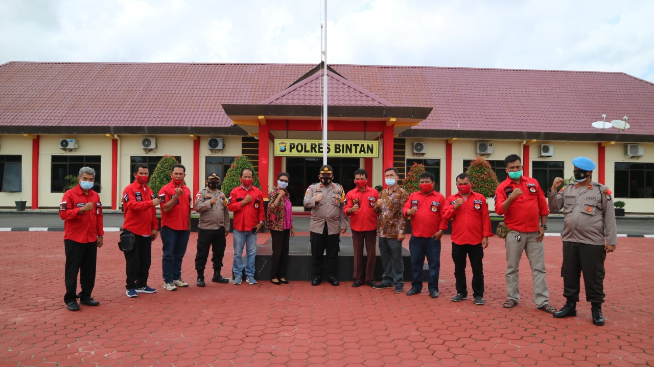 Sinergitas Polres Bintan Bersama FKUB Bintan Dalam Menghadapi Nataru 2020-2021