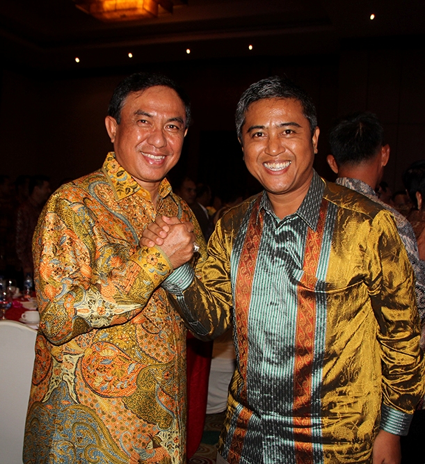 Bupati HM Wardan Hadiri Acara Malam Kenal Pamit Kapolda Riau