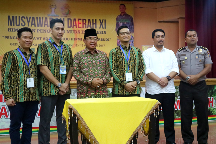 Aklamasi, Budi Febriadi BPD HIPMI Riau