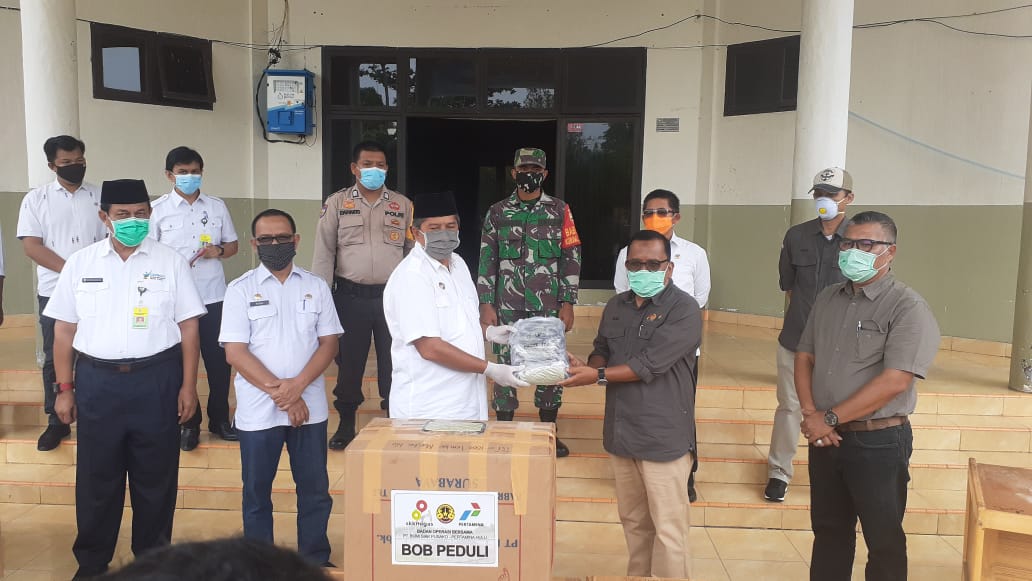 Peduli COVID-19, PT BOB Serahkan 4000 Pcs Masker untuk Tim Medis