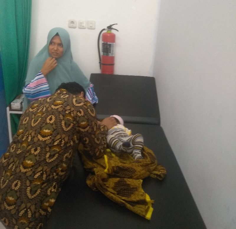 Klinik Pratama Umri Dijadikan Rumah Evakuasi Korban Kabut Asap