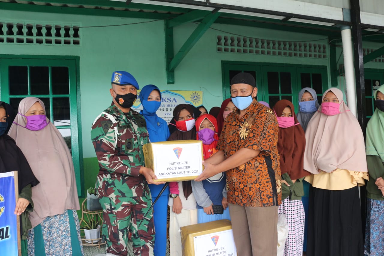 Jelang HUT Ke-75 Pomal, Pom Lantamal IV Tanjungpinang Gelar Anjangsana