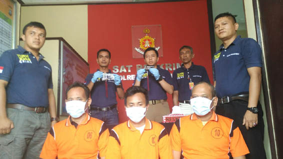 Kawanan Rampok Asal Palembang Ditangkap Polisi di Kamar Hotel