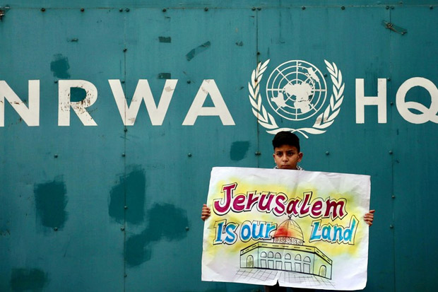 AS Hentikan Pendanaan ke Badan Pengungsi Palestina PBB