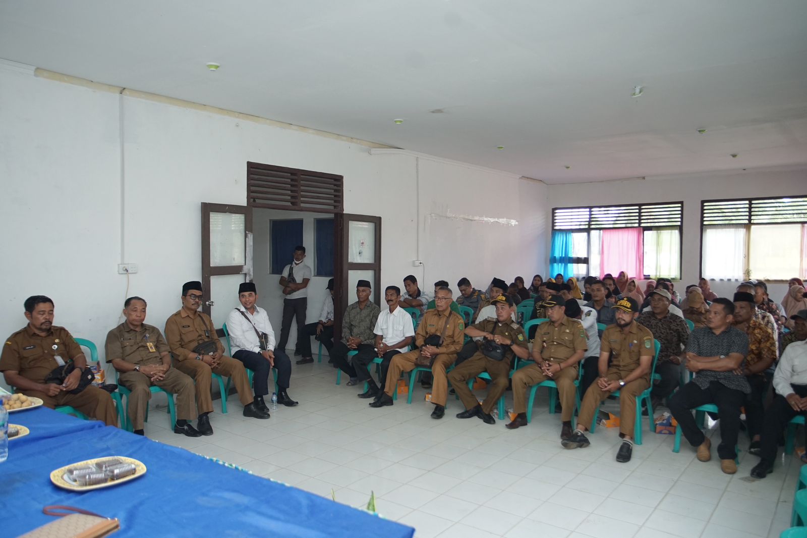 Didampingi DPMD, Bupati HM Wardan serap arpirasi masyarakat se Kecamatan Gaung