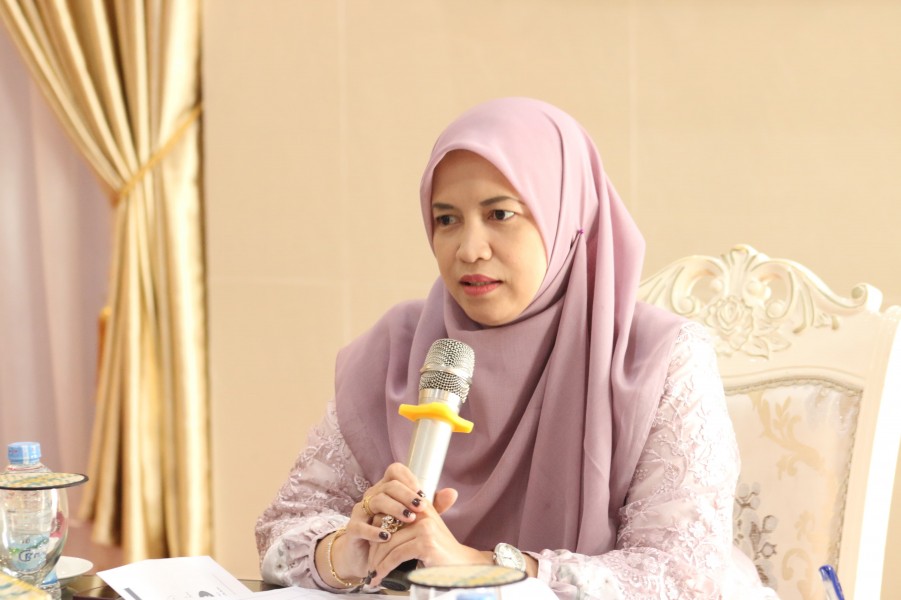 Pj Ketua Umum Dekranasda Inhil Kartika Sari Gelar Pertemuan Bersama Pengurus