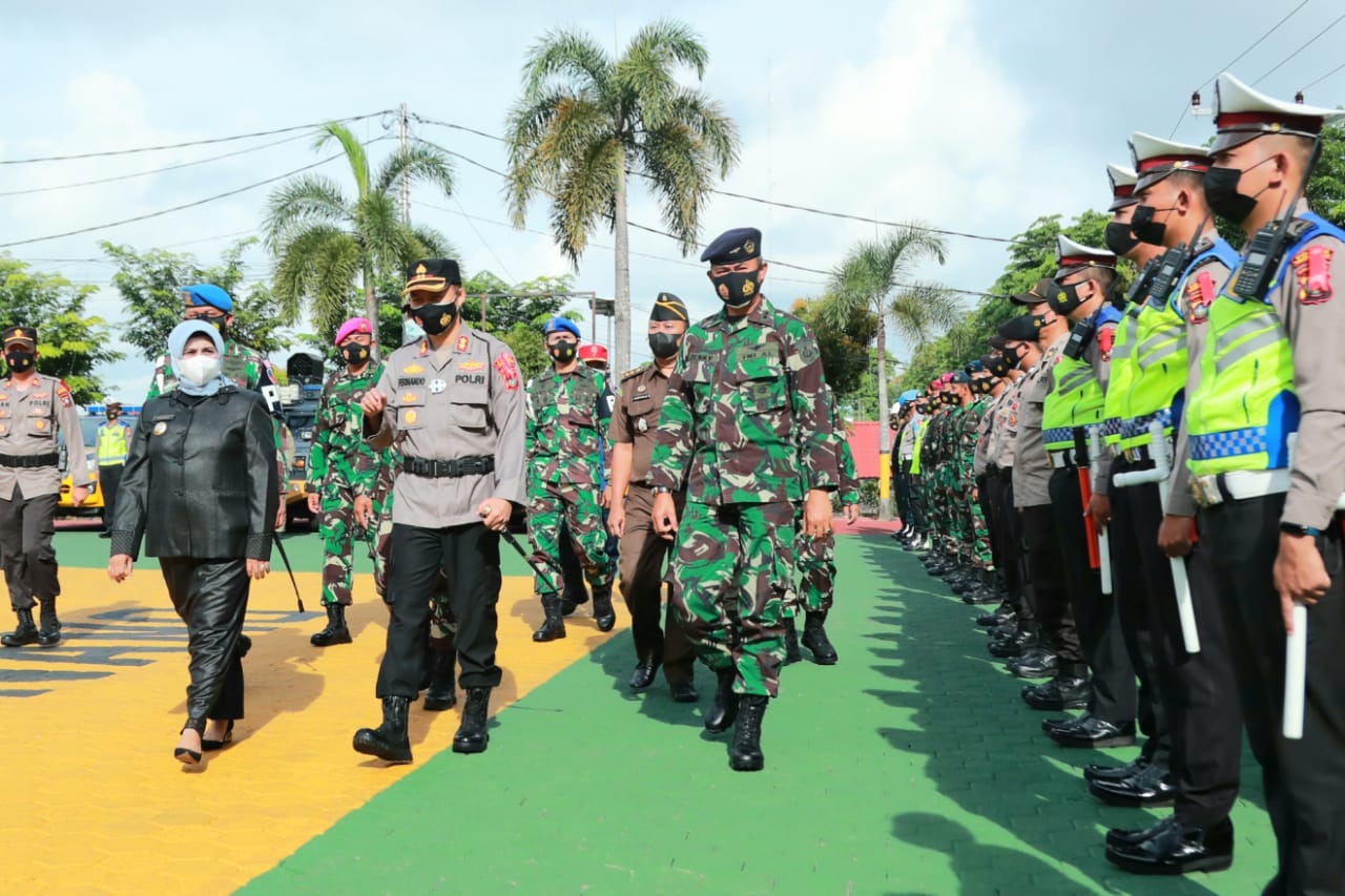 Polres Tanjungpinang Laksanakan Operasi Gelar Pasukan Ketupat Seligi 2021