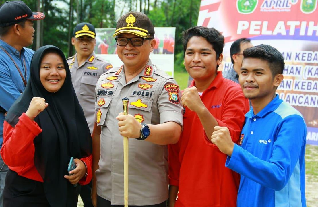 Komit Tindaklanjuti MoU, Unilak Gelar Pelatihan Relawan Karhutla