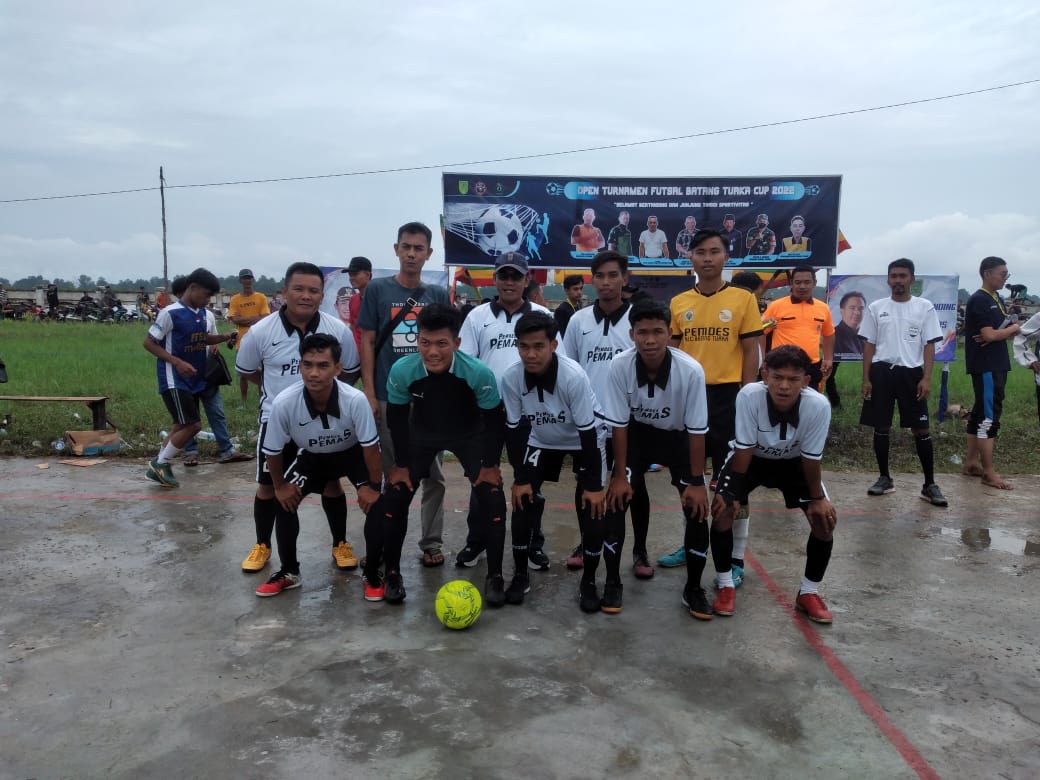Tim Futsal Pemdes Pasir Emas Ikut Semarakkan Open Turnamen Futsal di Batang Tuaka