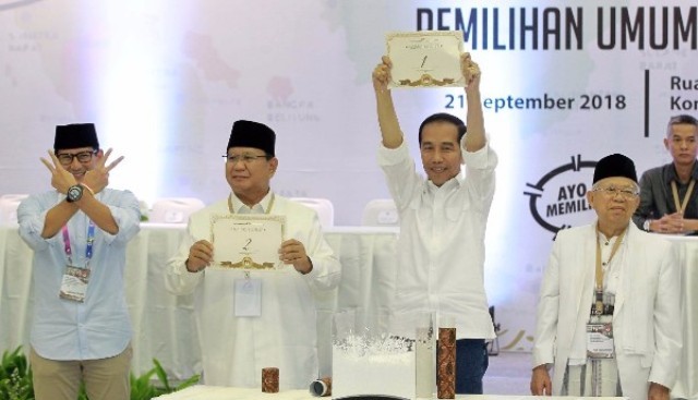 Bandingkan! Ini Visi dan Misi Jokowi-Ma'ruf Amin Vs Prabowo-Sandiaga Uno