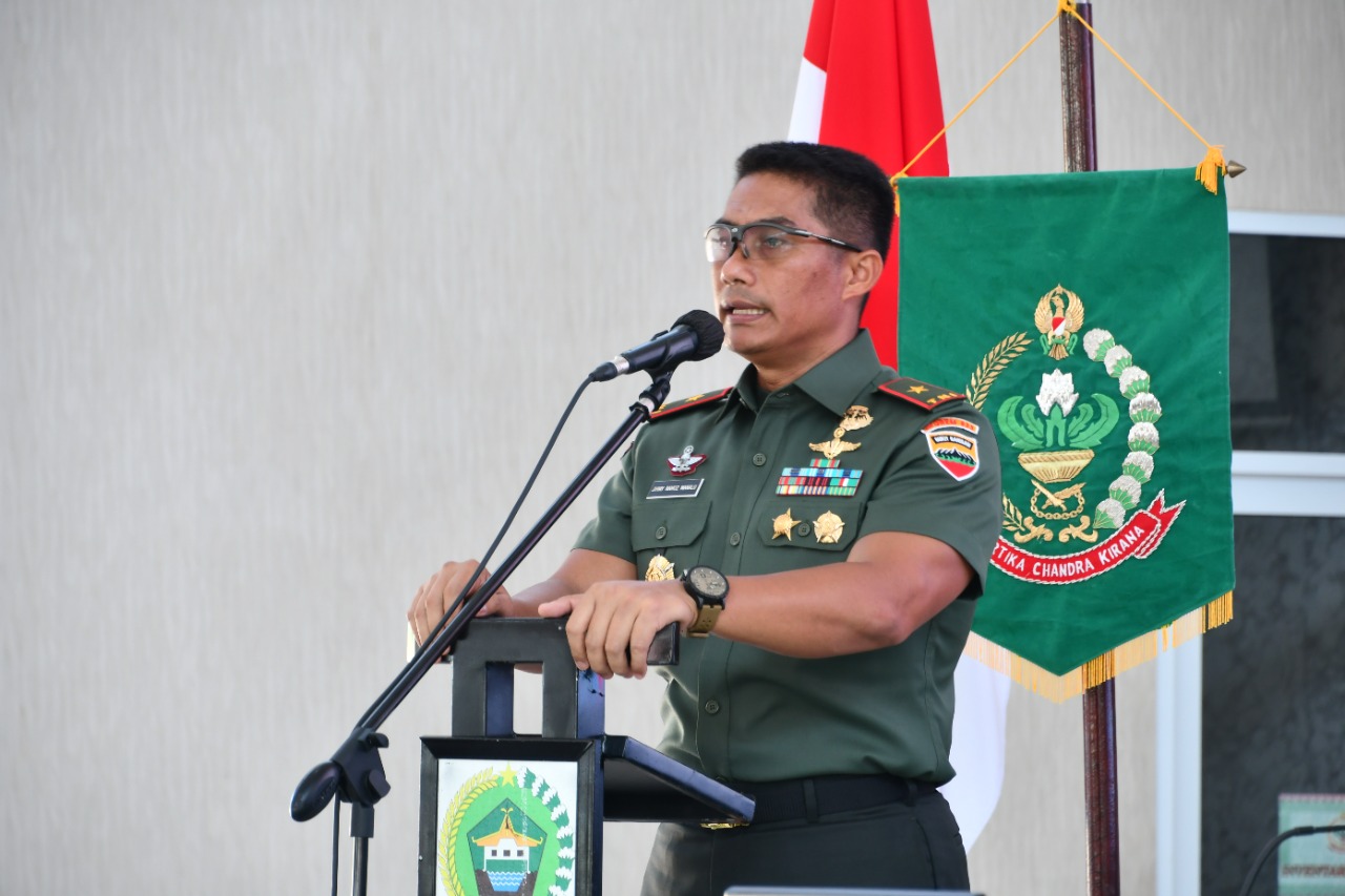 Danrem Brigjen TNI Jimmy Berikan Himbauan agar Bijak Menggunakan Medsos