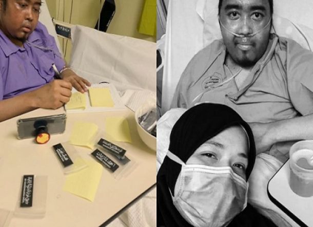 Pak Guru Penderita Kanker Stadium 4 Jual Papan Nama untuk Membayar Tagihan Medis